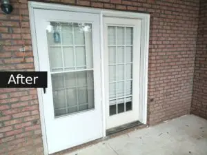 Wood Rot Door Frame Repair in Anderson