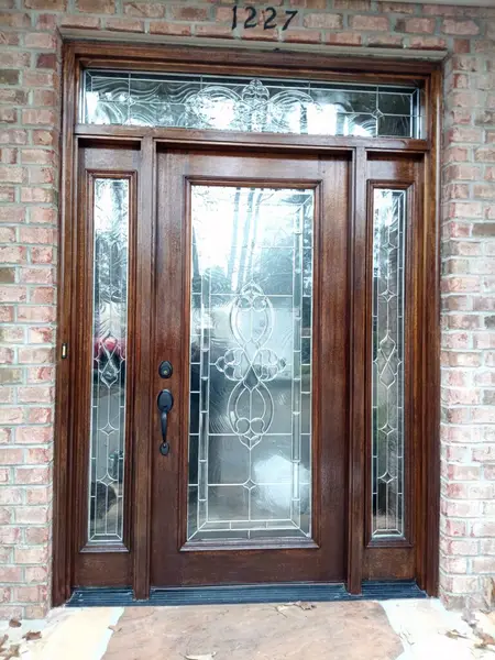 Entryway Wood Restoration in Seneca