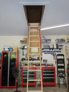 Garage Attic Ladder Installation in Fair Play