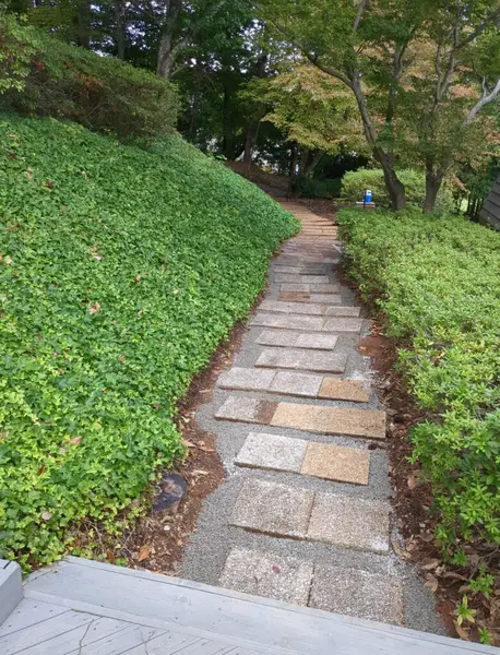Stepping Stone Pathway Installation in Seneca