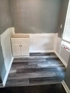 Vinyl Floor Installation and Carpentry Services in Pendleton — Anderson County