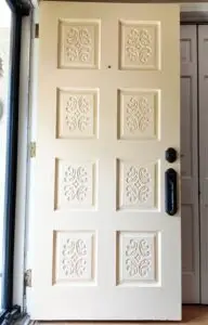 Front Door Painting Project in Clemson — Camelot