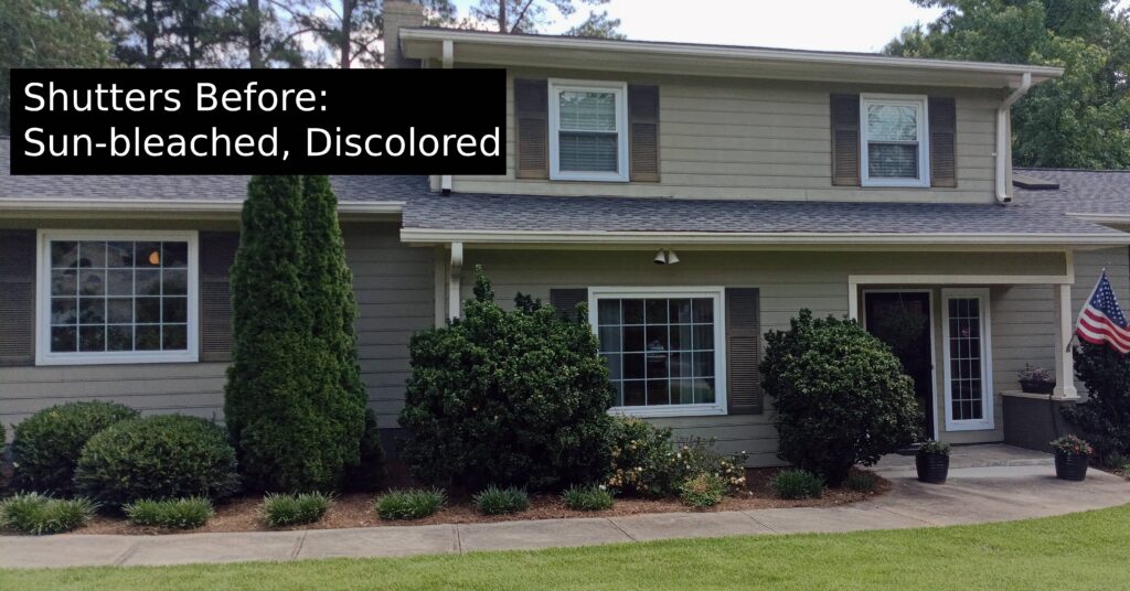 Shutter Repainting Service in Clemson — clemson