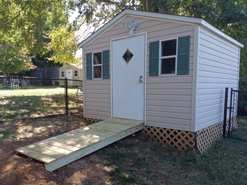 Shed Ramp Construction in Anderson — Anderson SC