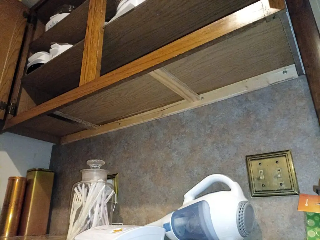 Cabinet Shelf Repair in Clemson — cabinet shelf reinforcement