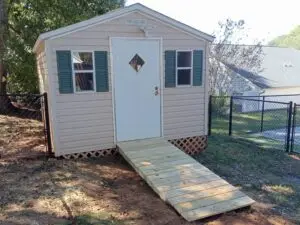 Shed Ramp Construction in Anderson — Anderson County