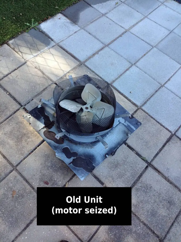 Attic Vent Fan Replacement in Anderson — Anderson Handyman